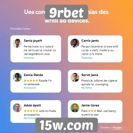 Avaliação do atendimento ao cliente no 9rbet